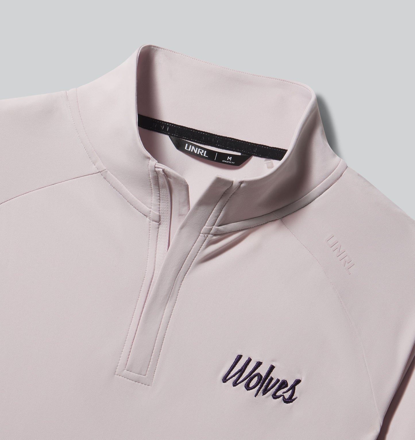 UNRL x Timberwolves ‘26 Men's Highlands Quarter Zip [Light Purple]