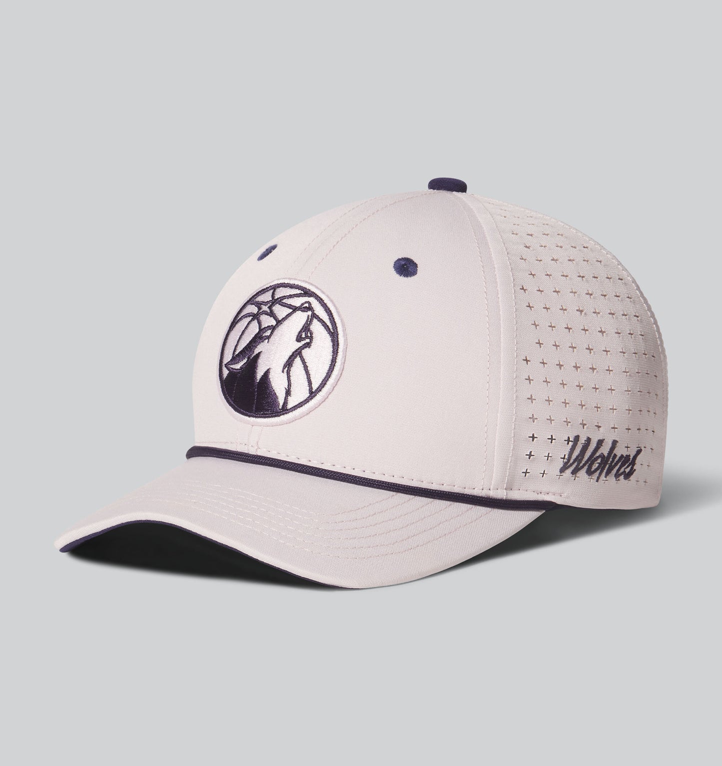 Title UNRL x Timberwolves '26 Vented Rope Snapback [Light Purple]