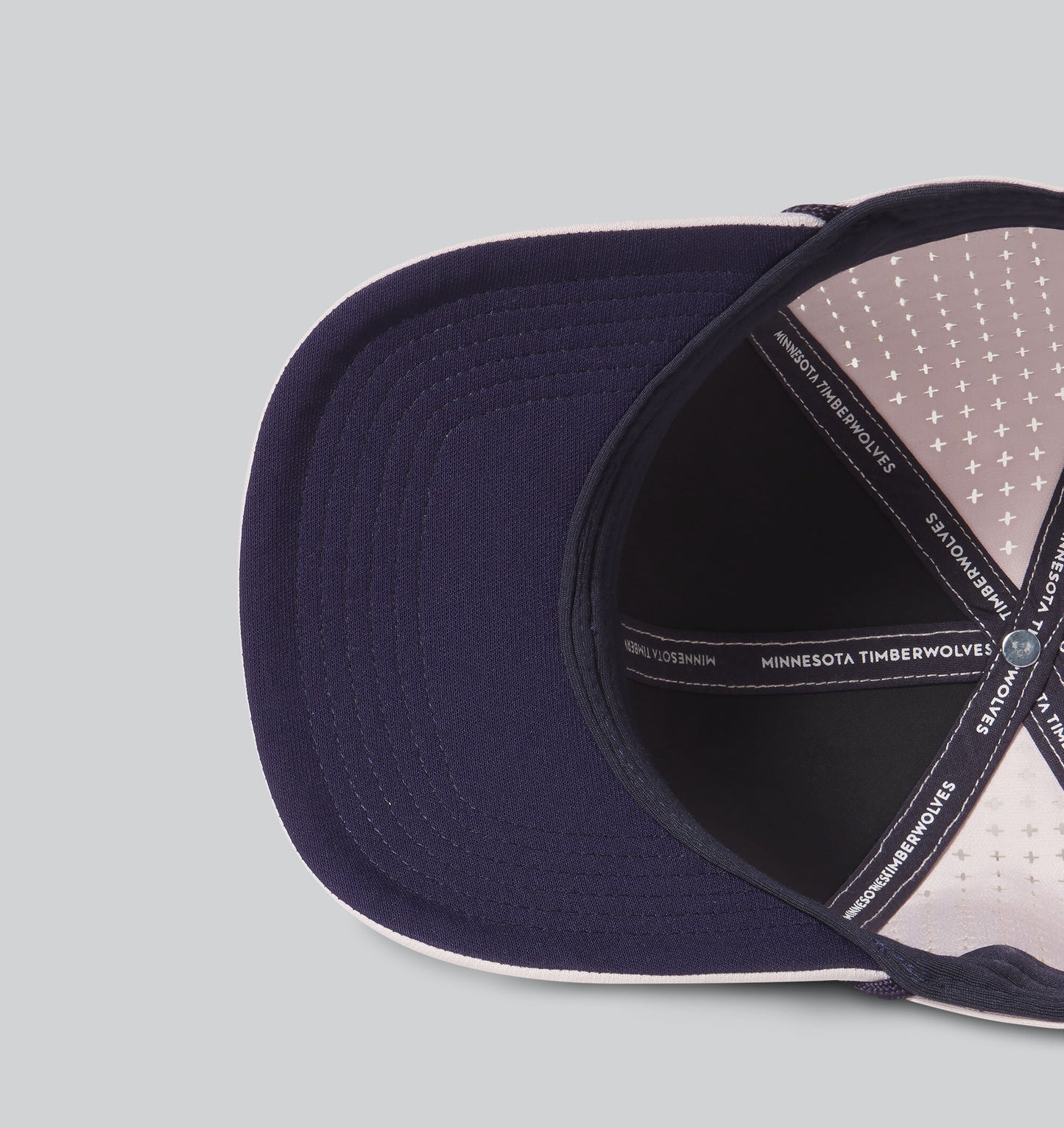 Title UNRL x Timberwolves '26 Vented Rope Snapback [Light Purple]